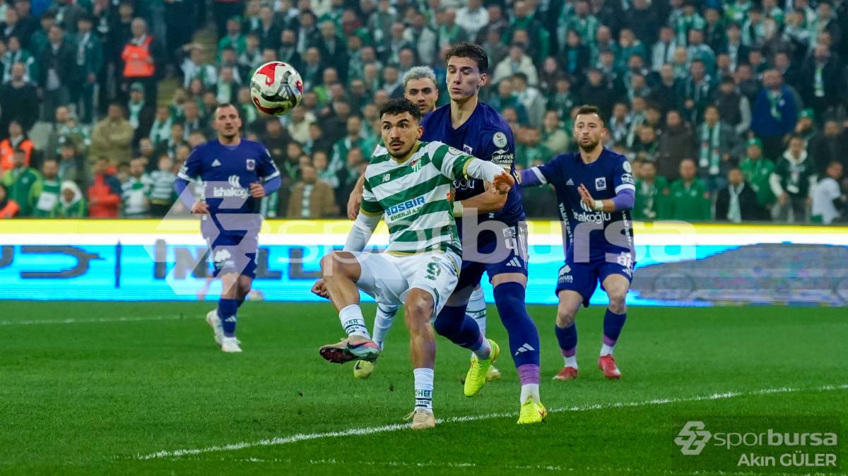 BURSASPOR - GÜZİDE GEBZESPOR MAÇ FOTOĞRAFLARI