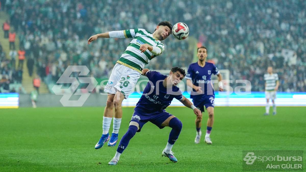 BURSASPOR - GÜZİDE GEBZESPOR MAÇ FOTOĞRAFLARI
