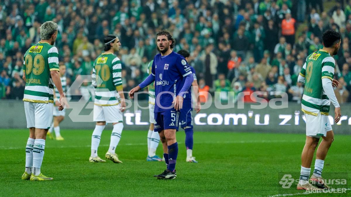 BURSASPOR - GÜZİDE GEBZESPOR MAÇ FOTOĞRAFLARI