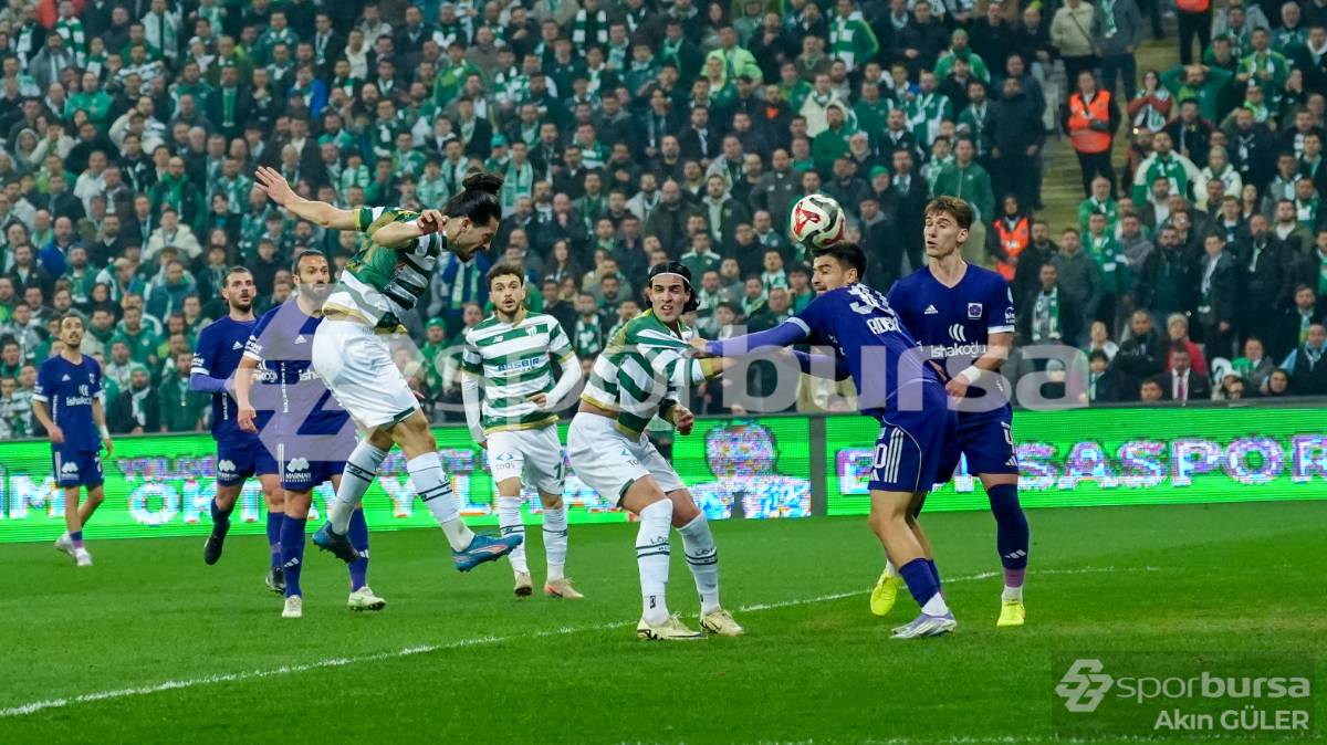 BURSASPOR - GÜZİDE GEBZESPOR MAÇ FOTOĞRAFLARI