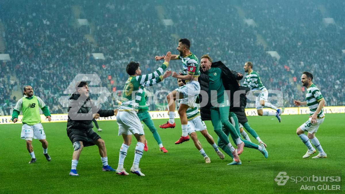 BURSASPOR - GÜZİDE GEBZESPOR MAÇ FOTOĞRAFLARI