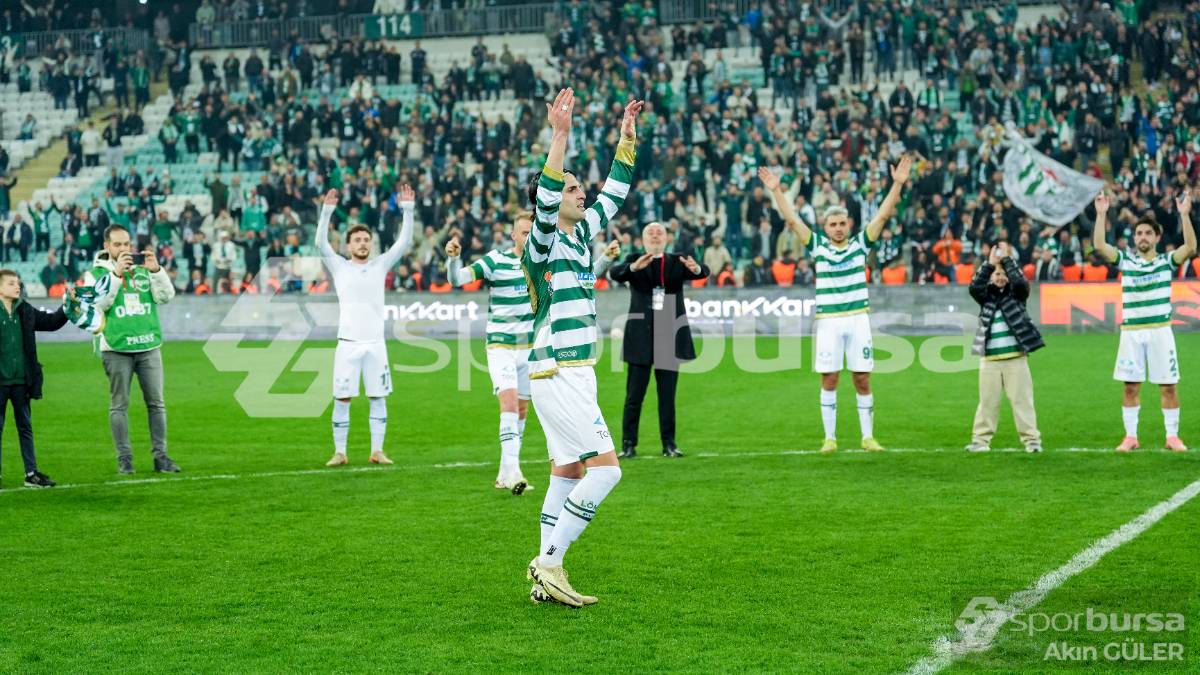 BURSASPOR - GÜZİDE GEBZESPOR MAÇ FOTOĞRAFLARI