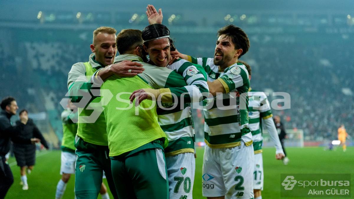 BURSASPOR - GÜZİDE GEBZESPOR MAÇ FOTOĞRAFLARI