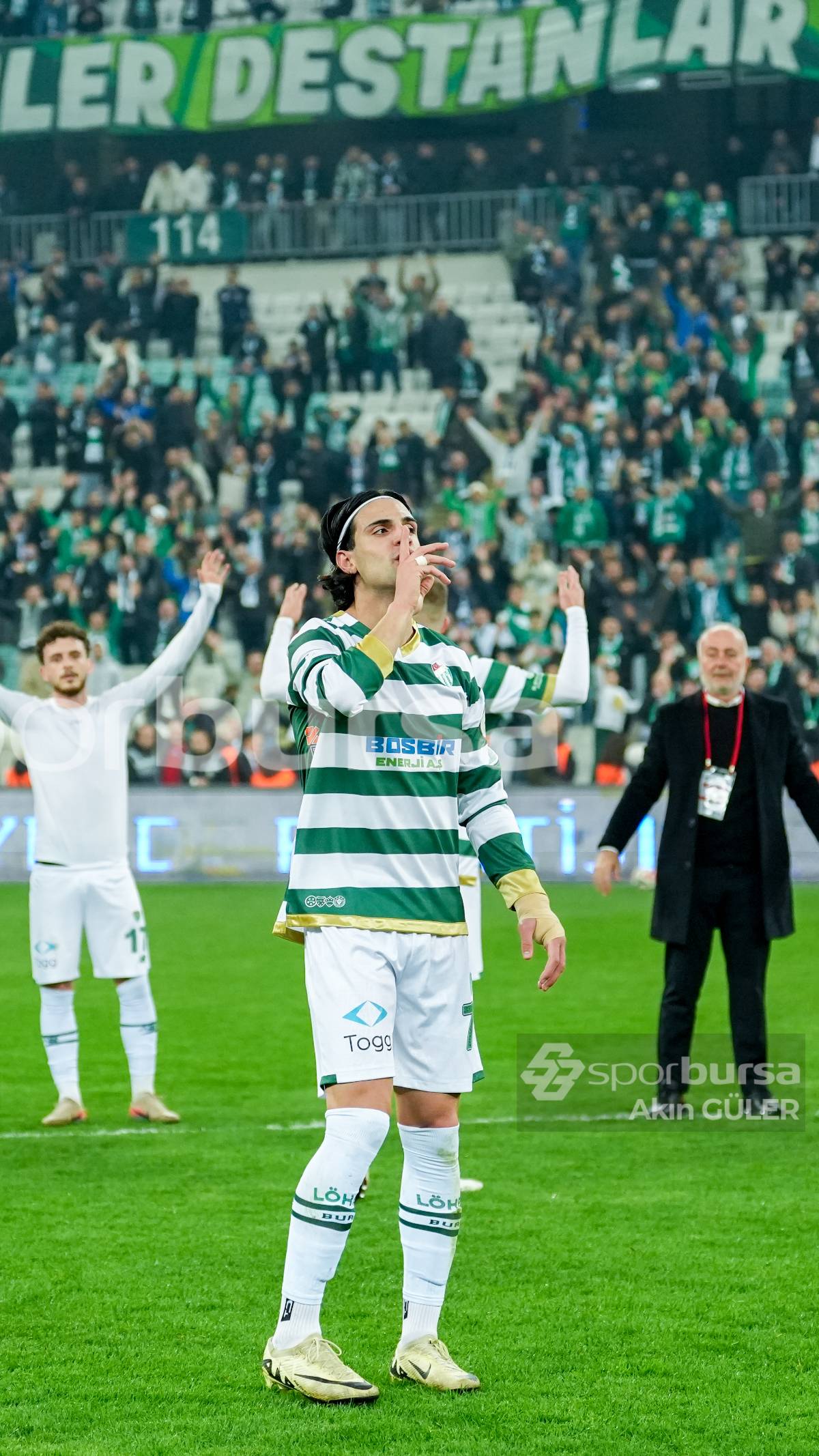 BURSASPOR - GÜZİDE GEBZESPOR MAÇ FOTOĞRAFLARI