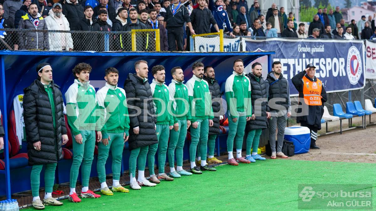 FETHİYE - BURSASPOR MAÇ FOTOĞRAFLARI