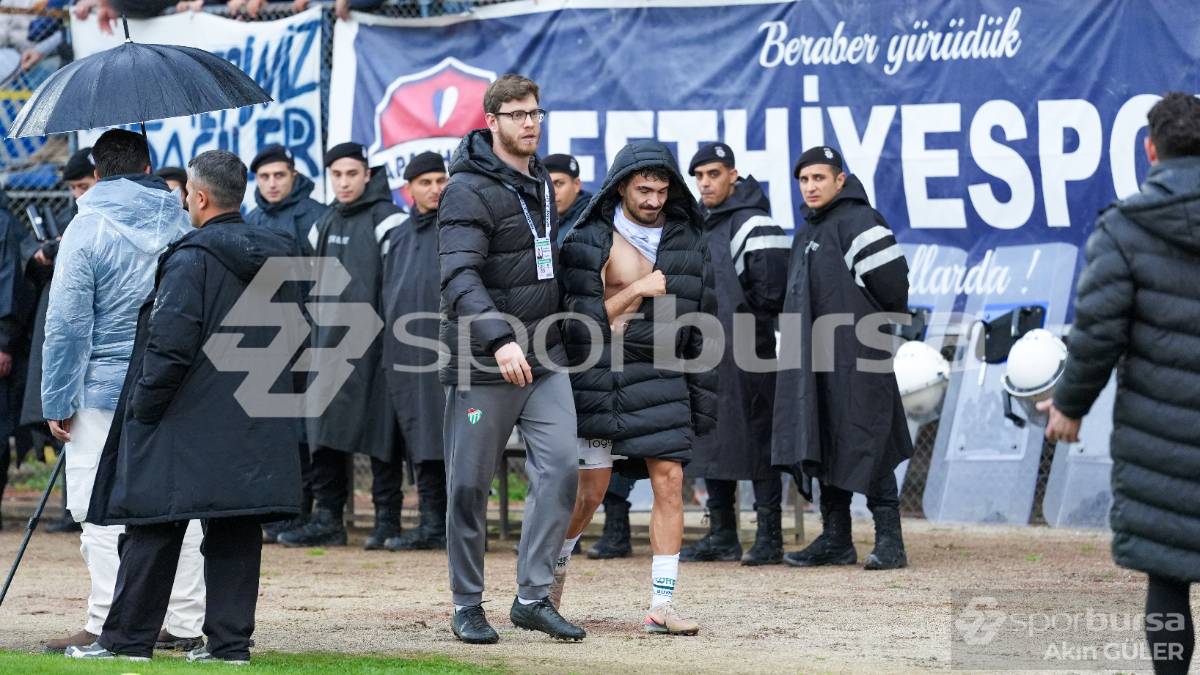 FETHİYE - BURSASPOR MAÇ FOTOĞRAFLARI