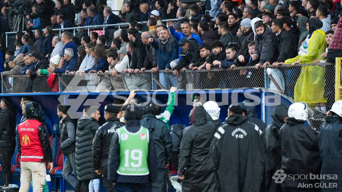 FETHİYE - BURSASPOR MAÇ FOTOĞRAFLARI