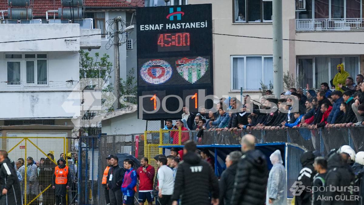 FETHİYE - BURSASPOR MAÇ FOTOĞRAFLARI