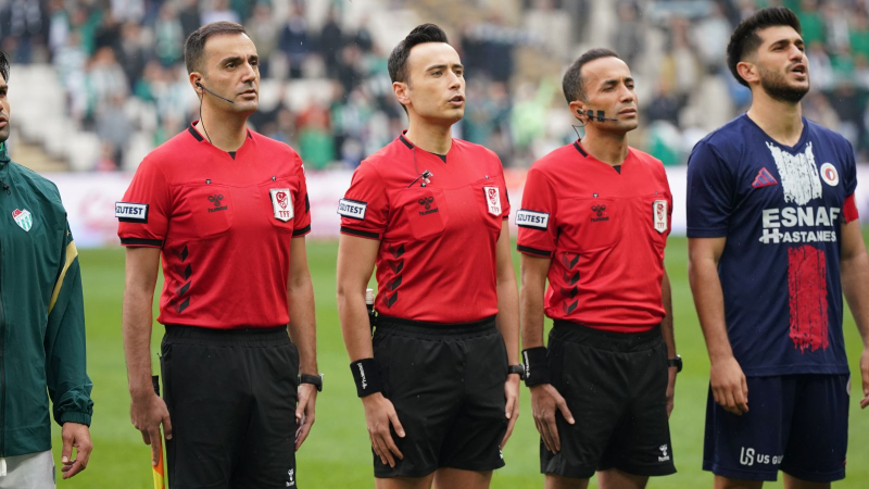 Bursaspor’un Mardin maçına üst klasman hakemi atandı