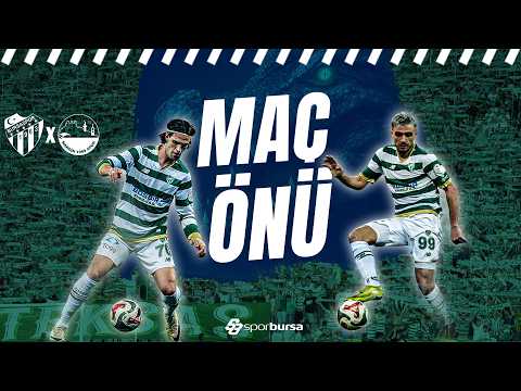 Bursaspor-Mardinspor Maç Öncesi Canlı Yayını