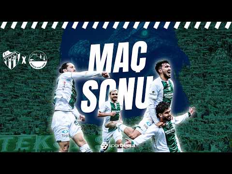 Bursaspor-Mardinspor Maç Sonu Canlı Yayını