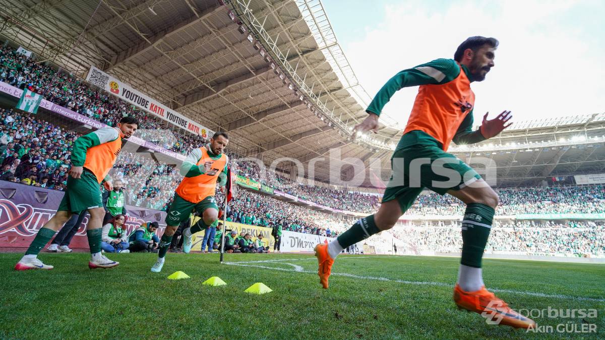 ANKARA DEMİRSPOR - BURSASPOR MAÇ FOTOĞRAFLARI