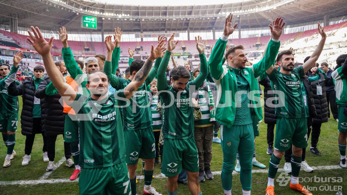 ANKARA DEMİRSPOR - BURSASPOR MAÇ FOTOĞRAFLARI