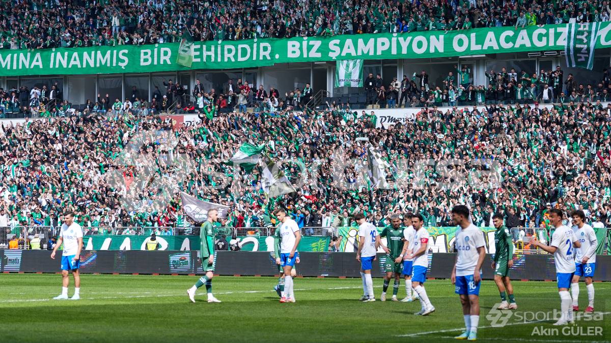 ANKARA DEMİRSPOR - BURSASPOR MAÇ FOTOĞRAFLARI