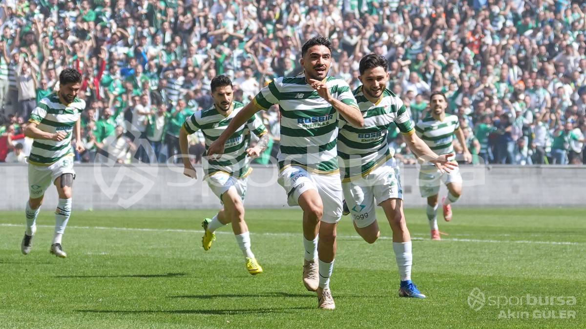 BURSASPOR - SOMASPOR MAÇI VE ŞAMPİYONLUK KUTLAMALARI FOTO GALERİ