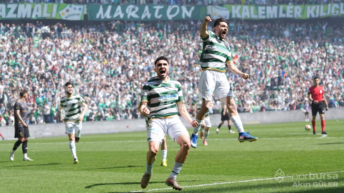 BURSASPOR - SOMASPOR MAÇI VE ŞAMPİYONLUK KUTLAMALARI FOTO GALERİ