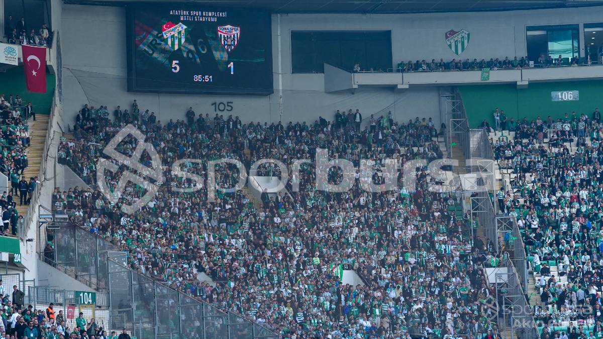 BURSASPOR - SOMASPOR MAÇI VE ŞAMPİYONLUK KUTLAMALARI FOTO GALERİ