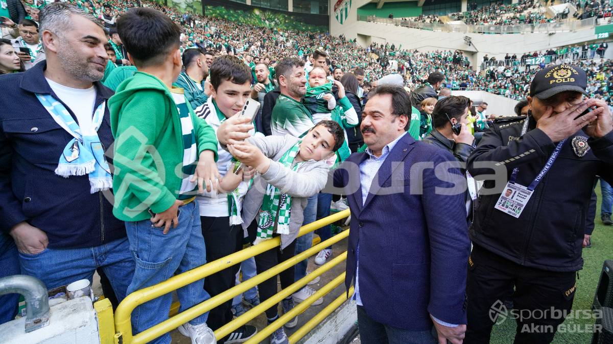 BURSASPOR - SOMASPOR MAÇI VE ŞAMPİYONLUK KUTLAMALARI FOTO GALERİ