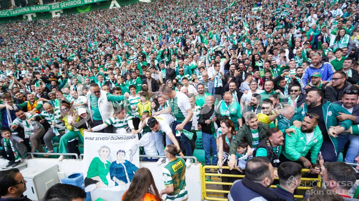 BURSASPOR - SOMASPOR MAÇI VE ŞAMPİYONLUK KUTLAMALARI FOTO GALERİ