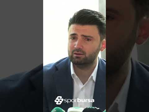 Bursaspor Başkanı Enes Çelik: "Ali Ay ile haftaya görüşeceğiz..." #sporbursatr #bursaspor