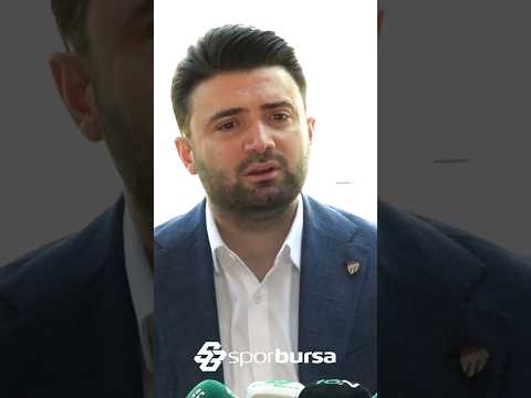 Bursaspor Başkanı Enes Çelik: "Benim isteğim, basketbolda Bursa'nın tek takımı olması." #sporbursatr