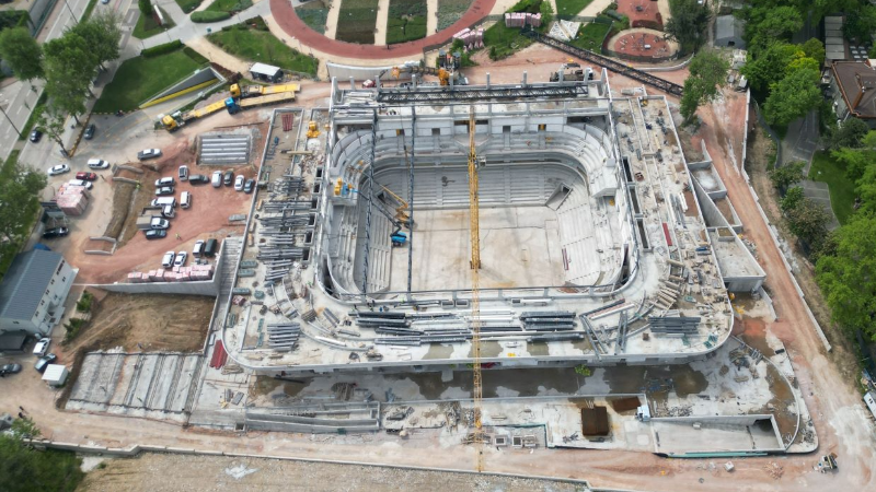 5 bin 16 kişilik Atatürk Spor Salonu yükseliyor!