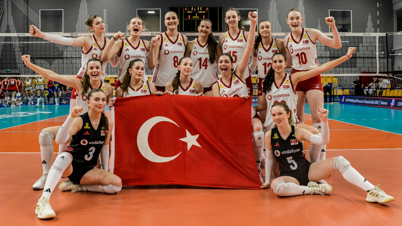 Avrupa Şampiyonası'nda üçte üç yaptılar!