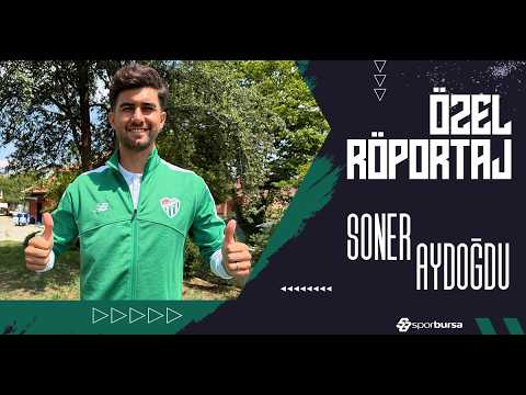 Bursaspor'un tecrübeli oyuncusu Soner Aydoğdu: 'Bursaspor Avrupa'ya gitmeyi hak ediyor.."