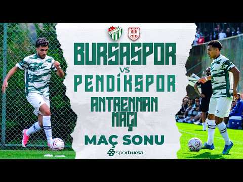 Bursaspor-Pendikspor Antrenman Maçı | Tüm Detaylar, İlk Yorumlar ve Maç Analizi..