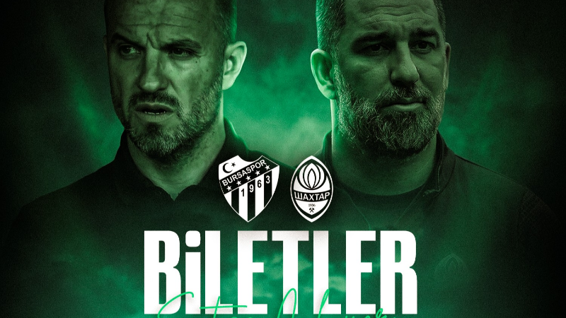 Bursaspor, Shakhtar maçının bilet fiyatlarını duyurdu