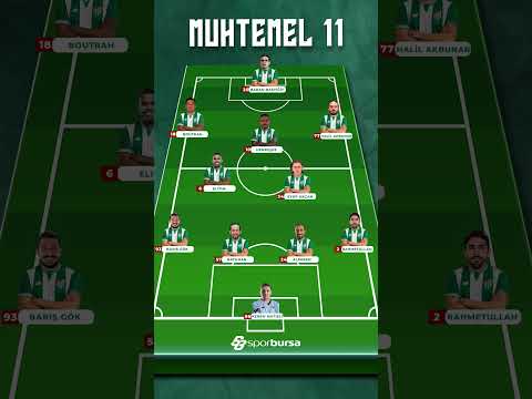 Celil İnce'ye göre Bodrum FK maçında Bursaspor'un 11'i... #Bursaspor #BodrumFK #SporBursa