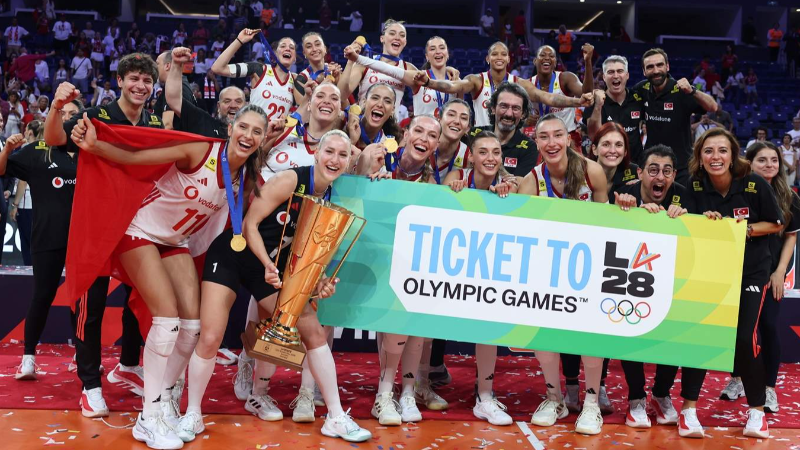 2028 Olimpiyatları bileti de cebimizde!