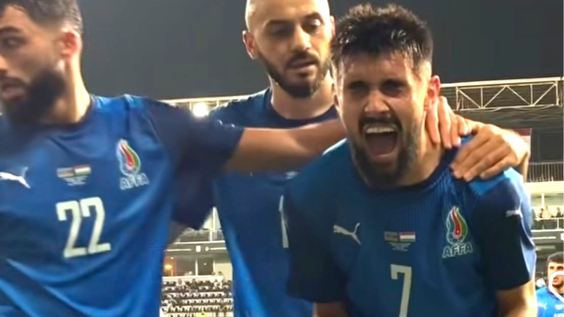 Azerbaycan. Toral Bayramov’un nefis frikik golüyle kazandı