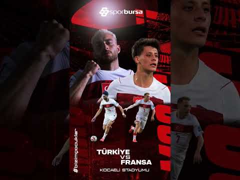 TÜRKİYE-FRANSA | Uluslar Ligi'nde İlk Maç! 🇹🇷 #bizimçocuklar #maçgünü