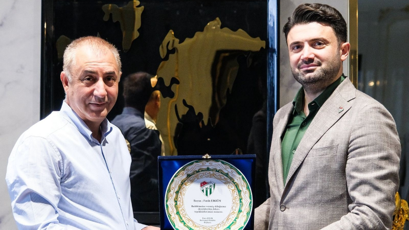Bursaspor’a bir destek de Ergünler İnşaat’tan