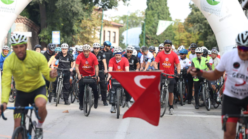 Tophane-Nilüfer-Mudanya Bisiklet Turu yapıldı