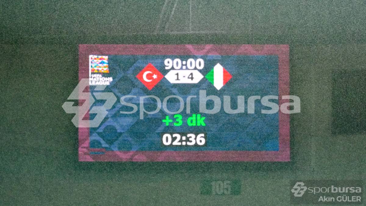 TÜRKİYE - İTALYA MAÇ FOTOĞRAFLARI