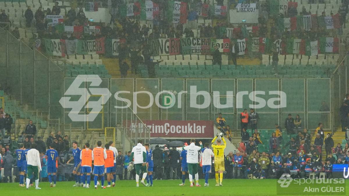 TÜRKİYE - İTALYA MAÇ FOTOĞRAFLARI