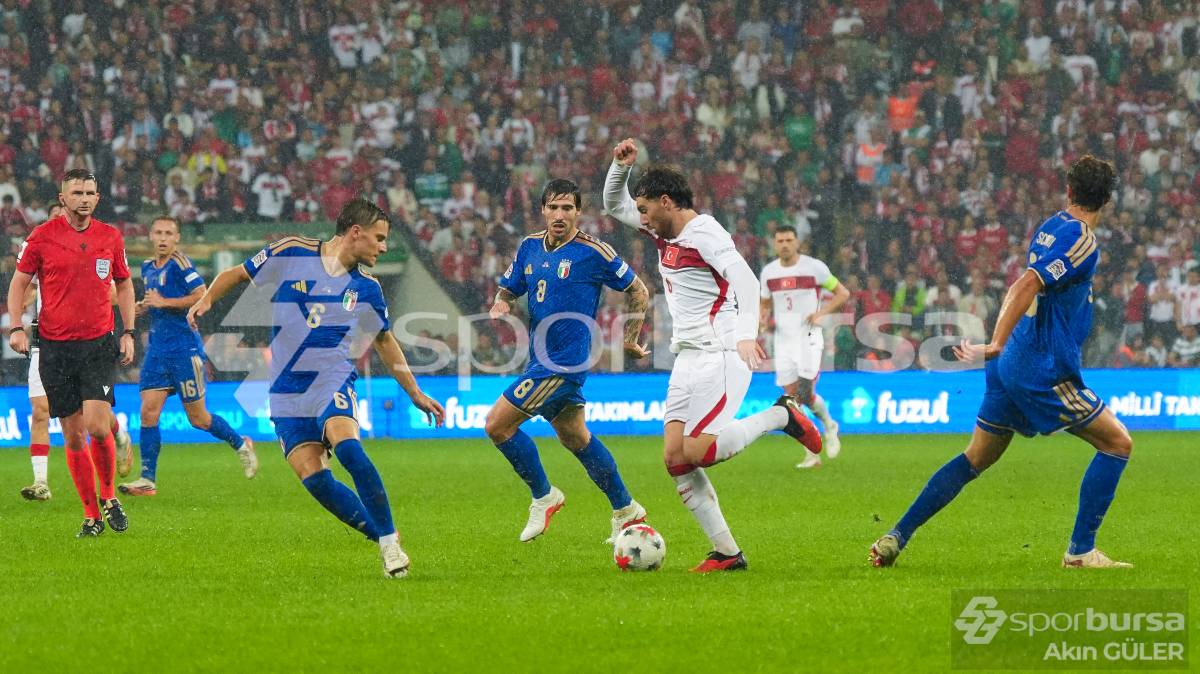 TÜRKİYE - İTALYA MAÇ FOTOĞRAFLARI