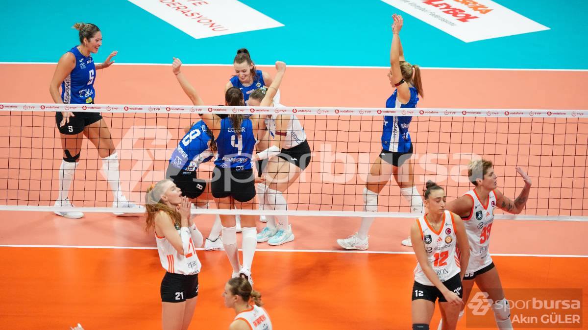 NİLÜFER BELEDİYESPOR EKER - ECZACIBAŞI PERON MAÇI FOTOĞRAFLARI