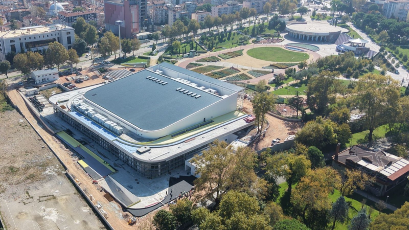 Atatürk Spor Salonu yüzde 80’e ulaştı