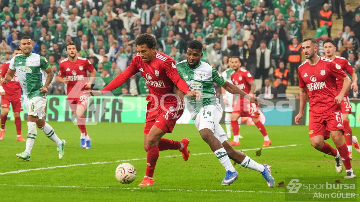 BURSASPOR - PENDİKSPOR MAÇI FOTOĞRAFLARI