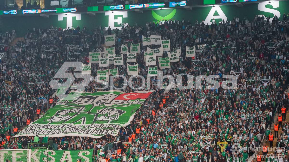 BURSASPOR - PENDİKSPOR MAÇI FOTOĞRAFLARI