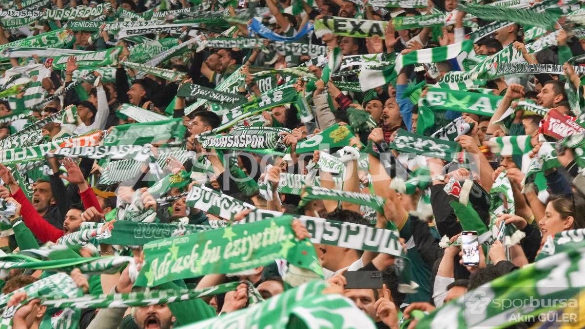 BURSASPOR - PENDİKSPOR MAÇI FOTOĞRAFLARI