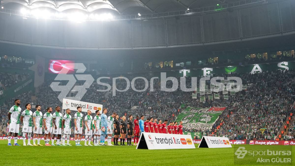 BURSASPOR - PENDİKSPOR MAÇI FOTOĞRAFLARI