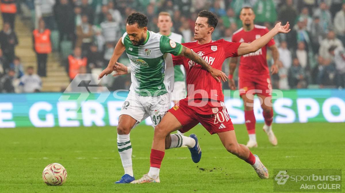 BURSASPOR - PENDİKSPOR MAÇI FOTOĞRAFLARI
