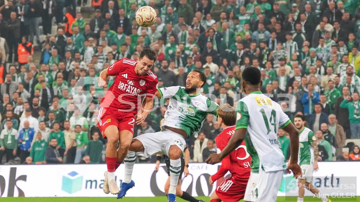 BURSASPOR - PENDİKSPOR MAÇI FOTOĞRAFLARI