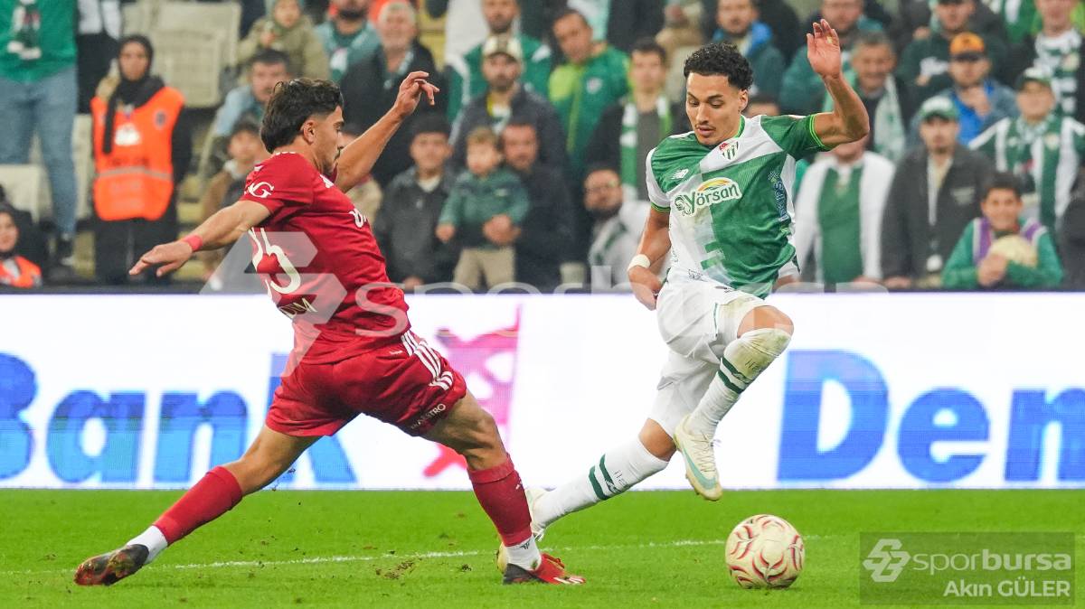 BURSASPOR - PENDİKSPOR MAÇI FOTOĞRAFLARI