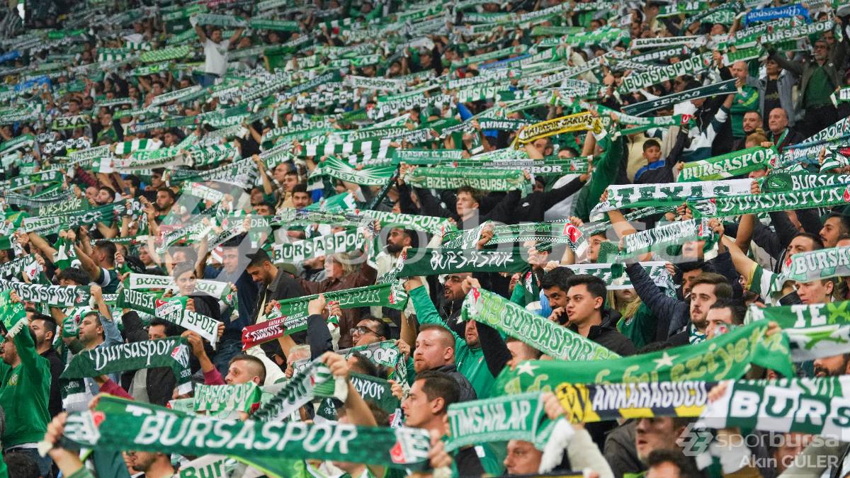 BURSASPOR - PENDİKSPOR MAÇI FOTOĞRAFLARI