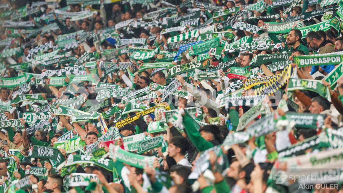 BURSASPOR - PENDİKSPOR MAÇI FOTOĞRAFLARI